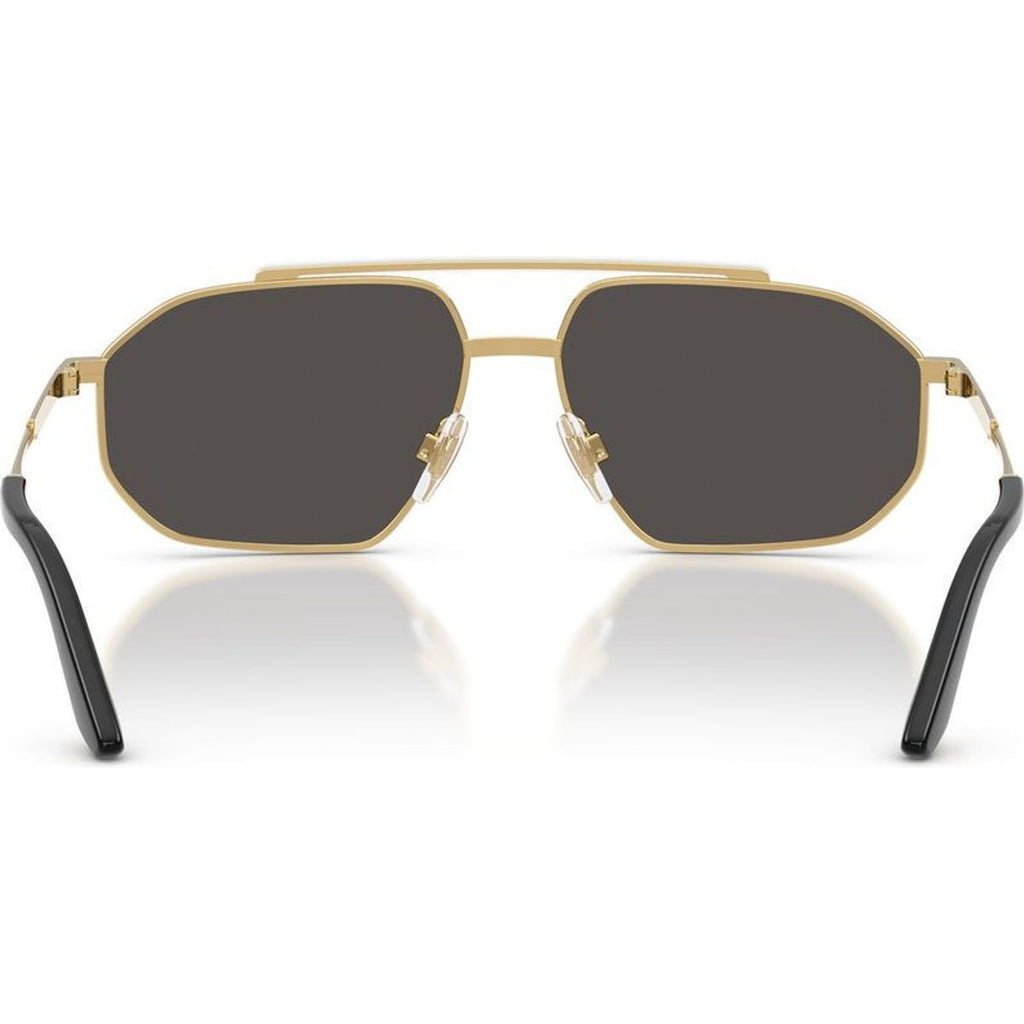 DG2328, Gold and Silver/Dark Grey Lenses