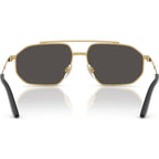DG2328, Gold and Silver/Dark Grey Lenses