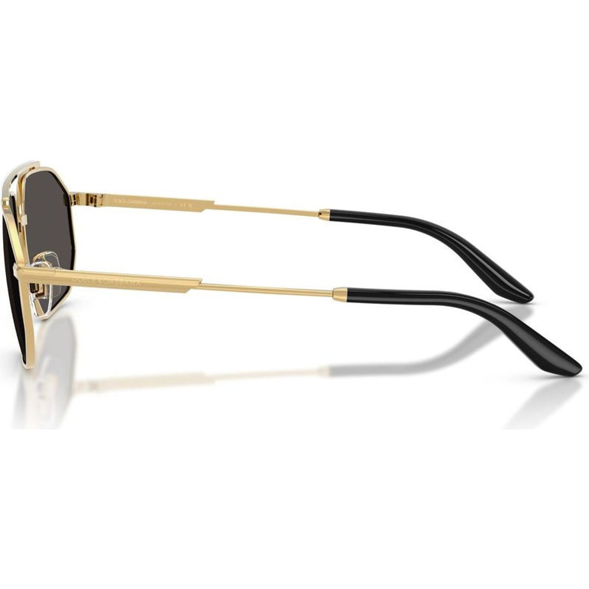 DG2328, Gold and Silver/Dark Grey Lenses