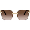 DG2332B, Gold/Brown Gradient Lenses