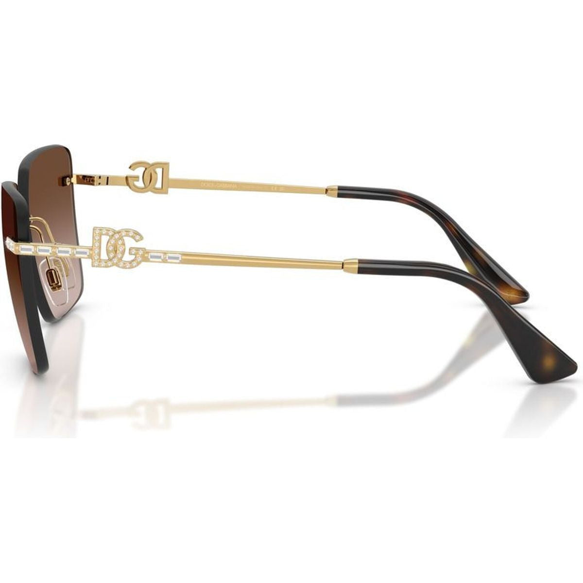 DG2332B, Gold/Brown Gradient Lenses