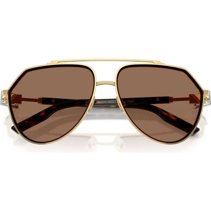 DG2315, Gold/Dark Brown Lenses