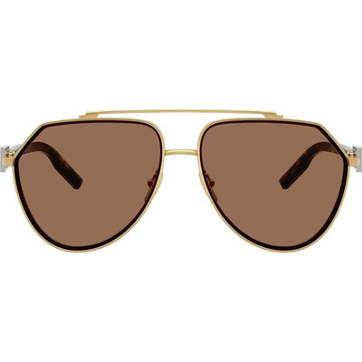 DG2315, Gold/Dark Brown Lenses