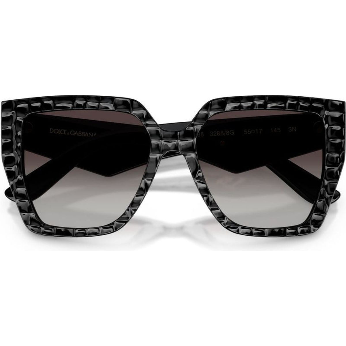 DG4438, Black Texture Cocco/Grey Gradient Lenses