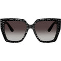 DG4438, Black Texture Cocco/Grey Gradient Lenses