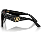 DG4438, Black Texture Cocco/Grey Gradient Lenses