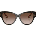 DG4449, Havana and White Barrow/Brown Gradient Lenses
