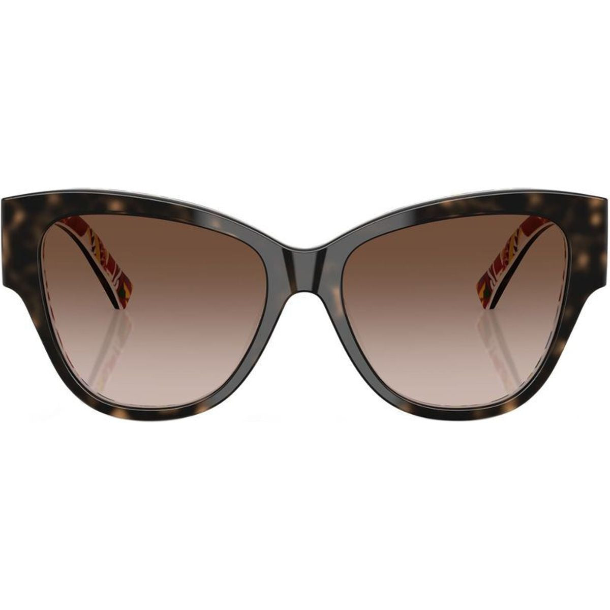 DG4449, Havana and White Barrow/Brown Gradient Lenses