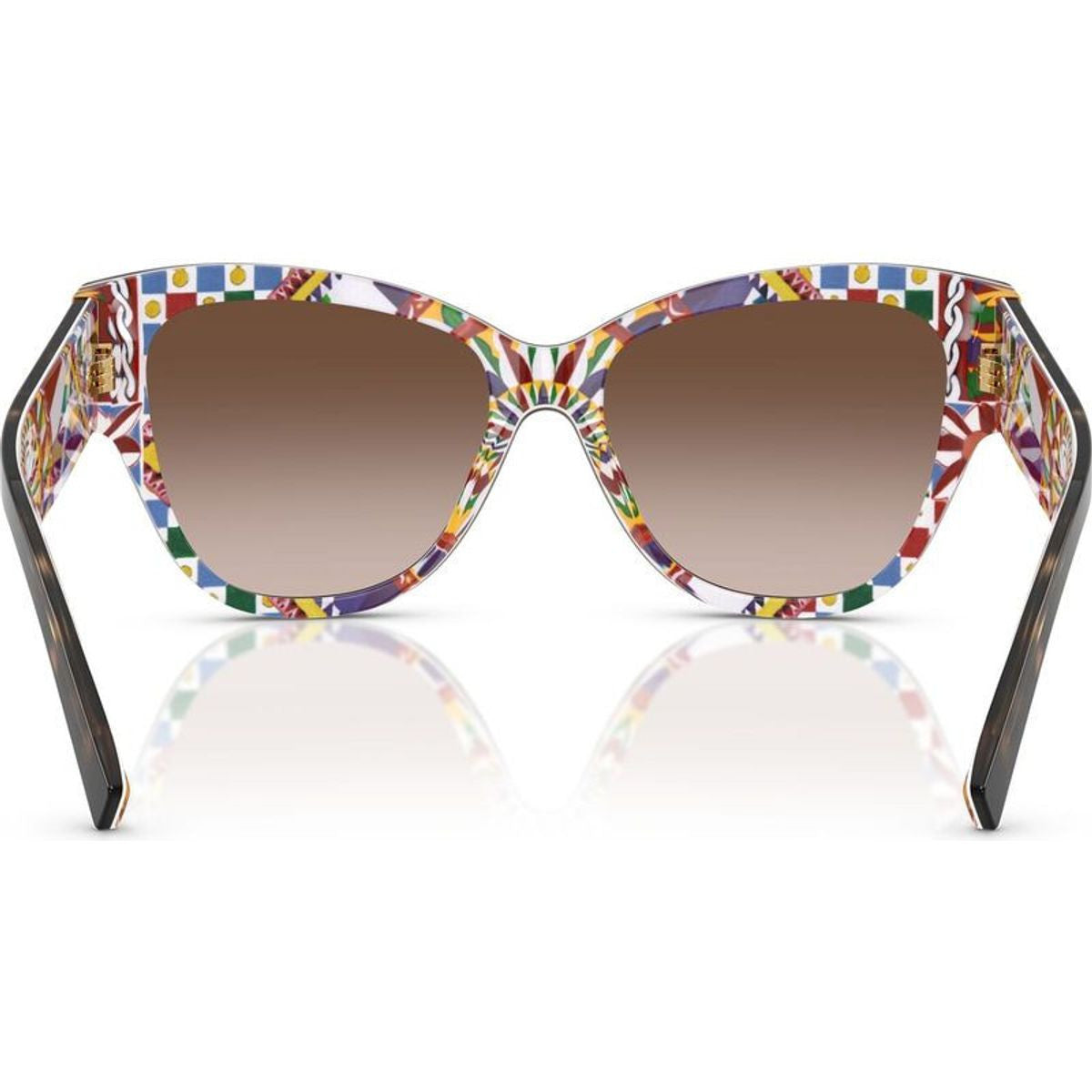 DG4449, Havana and White Barrow/Brown Gradient Lenses