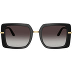 DG4491, Top Black on Leopard/Grey Gradient Lenses