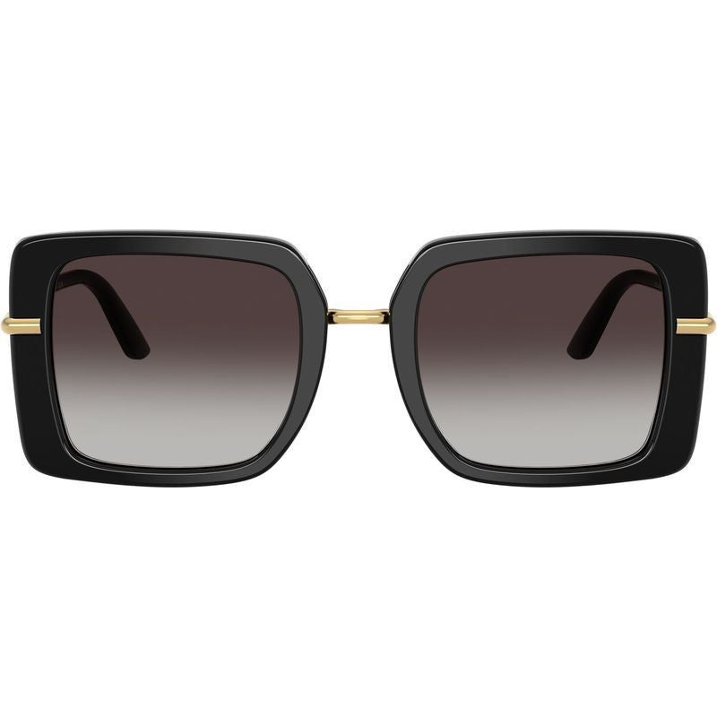 DG4491, Top Black on Leopard/Grey Gradient Lenses