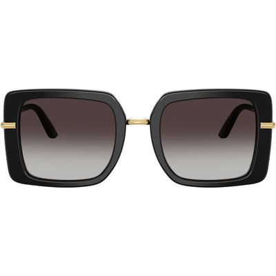 DG4491, Top Black on Leopard/Grey Gradient Lenses