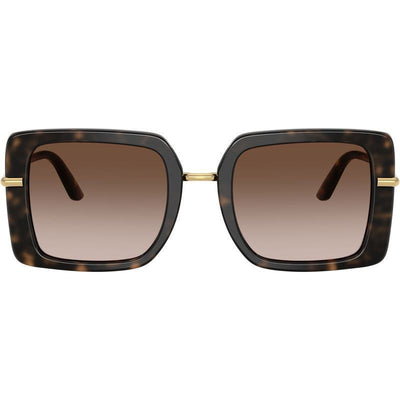 DG4491, Havana on White Barrow/Brown Gradient Lenses