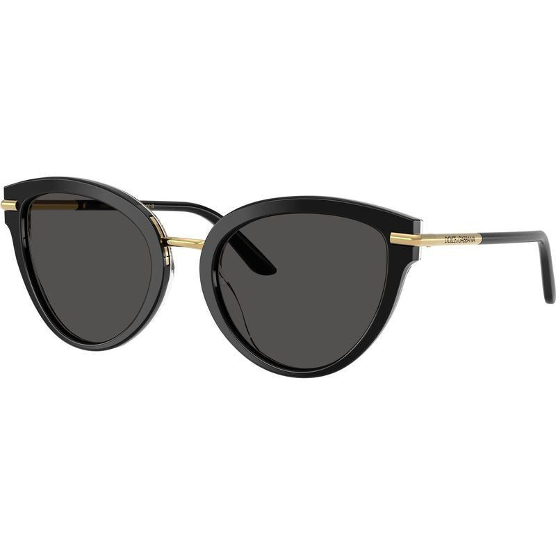 DG4492, Top Black on Leopard/Dark Grey Lenses