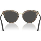 DG4492, Top Black on Leopard/Dark Grey Lenses