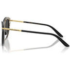 DG4492, Top Black on Leopard/Dark Grey Lenses
