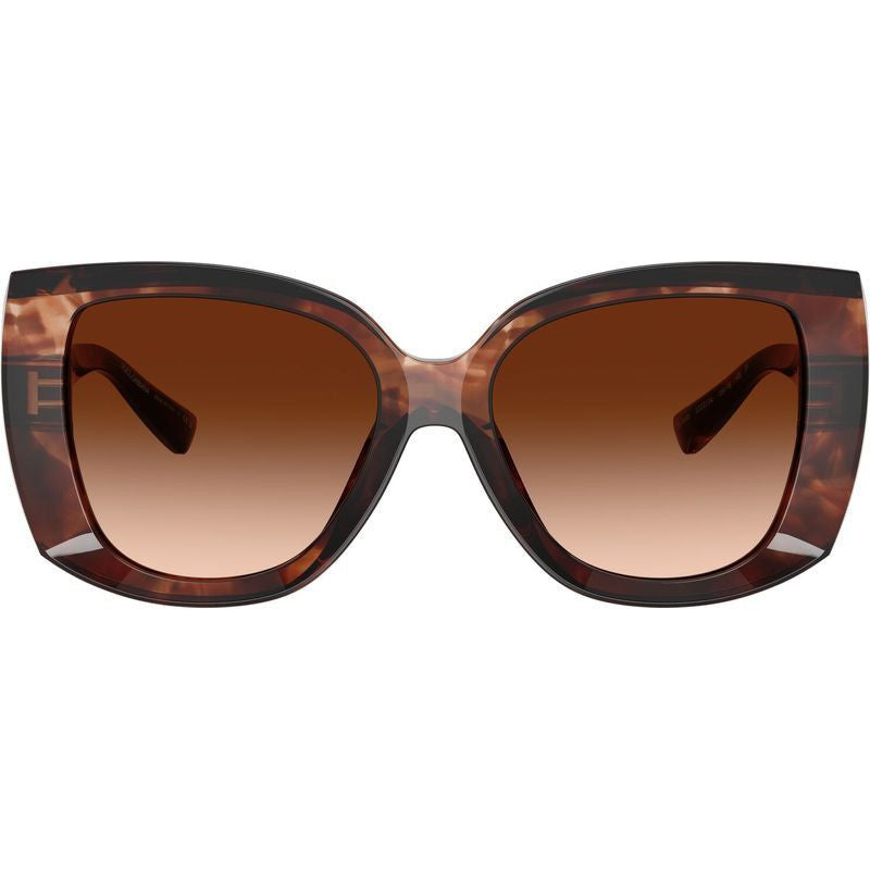 DG4495, Dark Red Havana/Brown Gradient Lenses