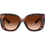 DG4495, Dark Red Havana/Brown Gradient Lenses