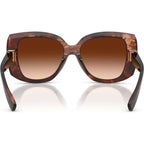 DG4495, Dark Red Havana/Brown Gradient Lenses