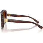 DG4495, Dark Red Havana/Brown Gradient Lenses