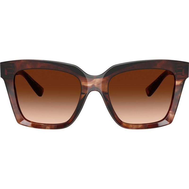 DG4498, Dark Red Havana/Brown Gradient Lenses