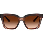 DG4498, Dark Red Havana/Brown Gradient Lenses