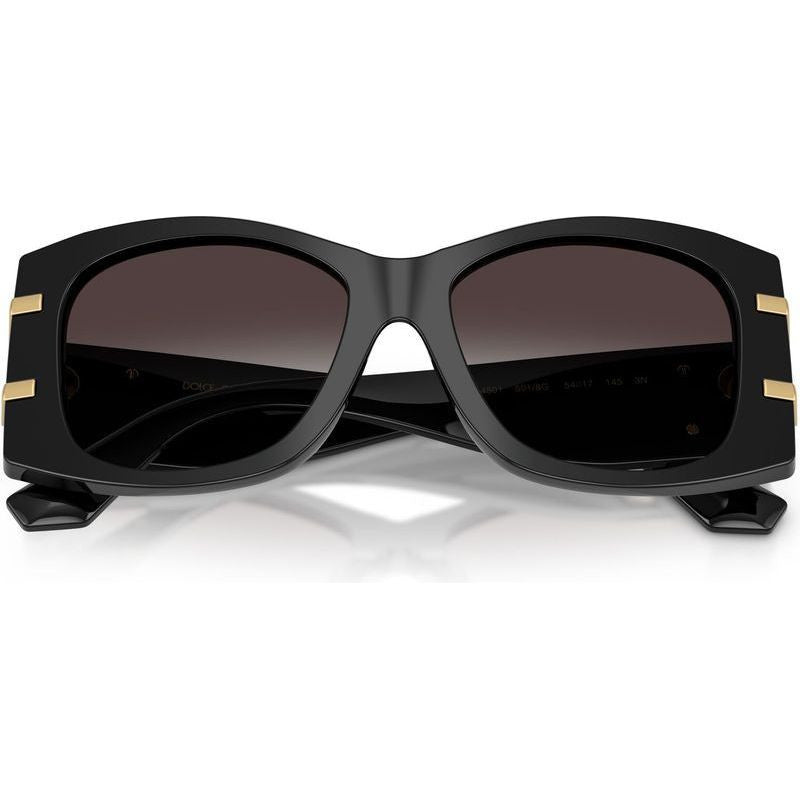 DG4501, Black/Black Grey Gradient Lenses