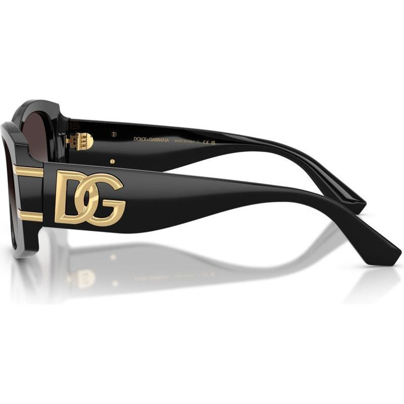 DG4501, Black/Black Grey Gradient Lenses