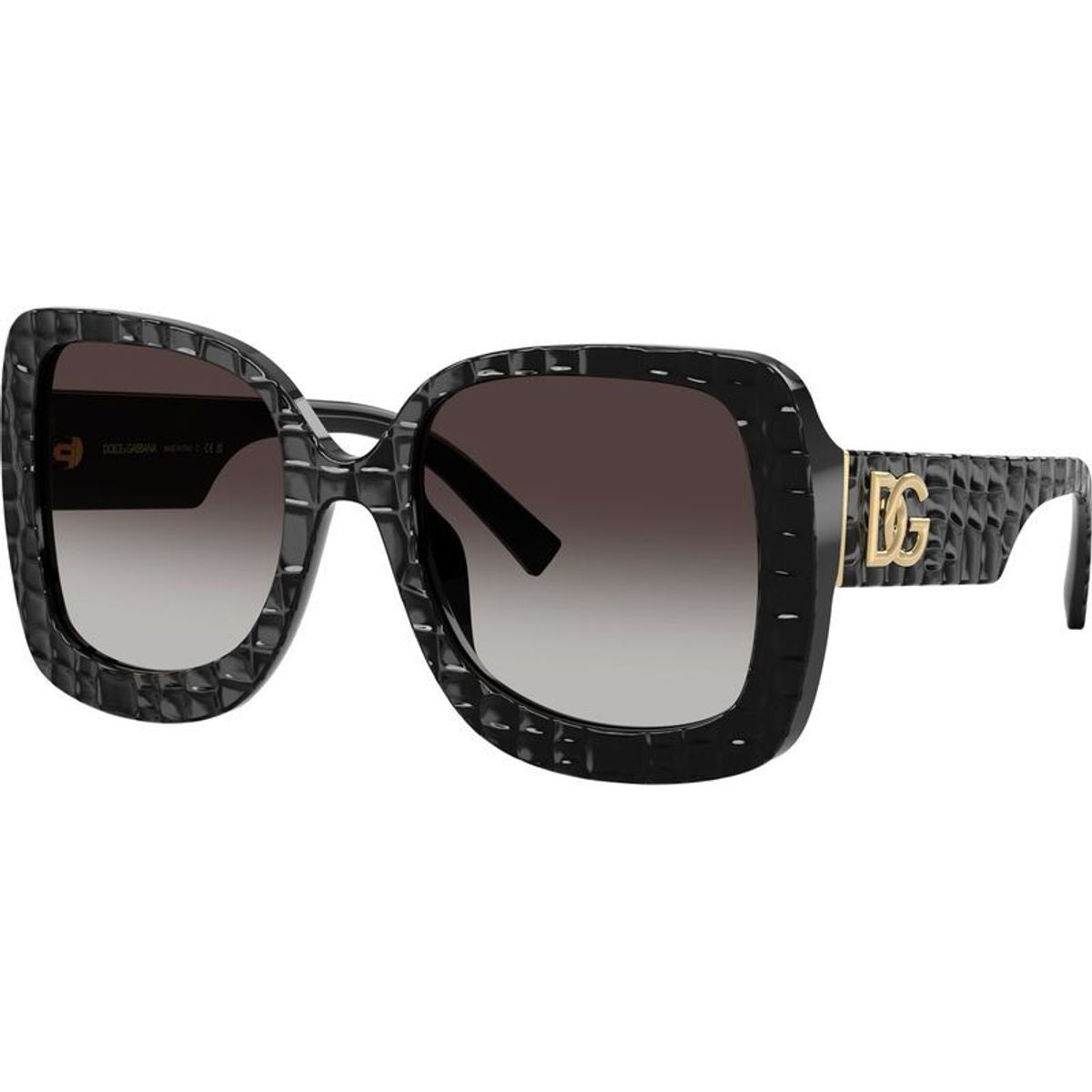 DG4513, Black Texture Cocco/Grey Gradient Lenses