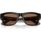 DG4515, Black on Red Havana/Dark Brown Lenses