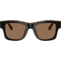 DG4515, Black on Red Havana/Dark Brown Lenses