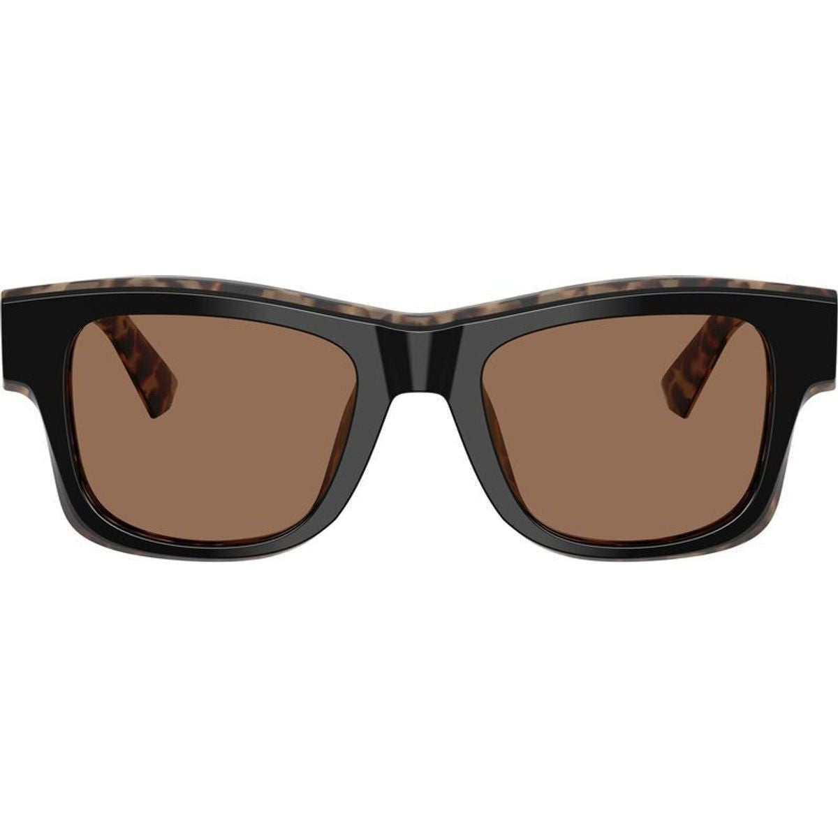 DG4515, Black on Red Havana/Dark Brown Lenses