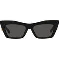 Dolce & Gabbana DG4435 Black Dark Grey Front
