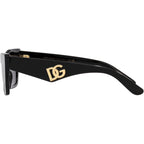 Dolce & Gabbana DG4435 Black Dark Grey Side