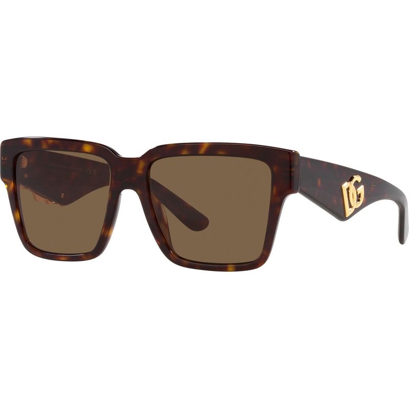 Dolce & Gabbana DG4436 Dark Havana Brown Angle