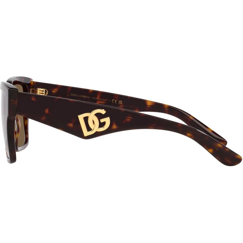 Dolce & Gabbana DG4436 Dark Havana Brown Side