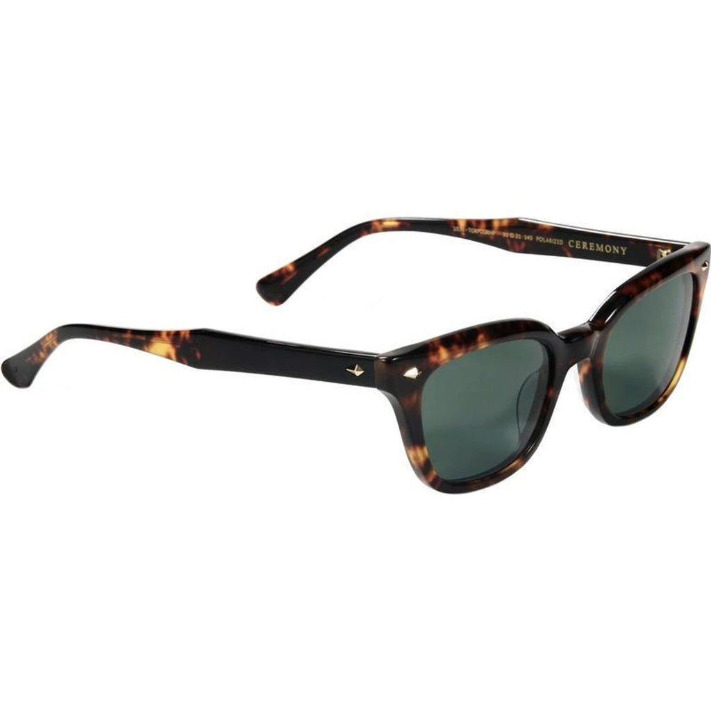 Ceremony, Polished Tortoise/Green Polarised Lenses