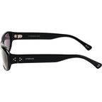 Dome, Polished Black/Black Lenses