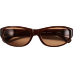Dome, Polished Brown/Brown Lenses