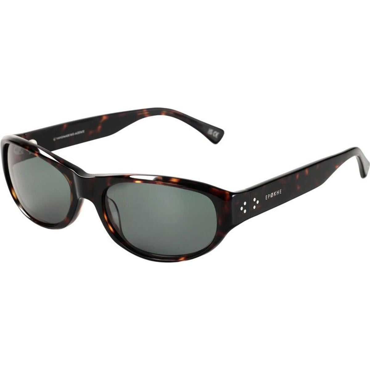 Dome, Polished Dark Tortoise/Green Lenses