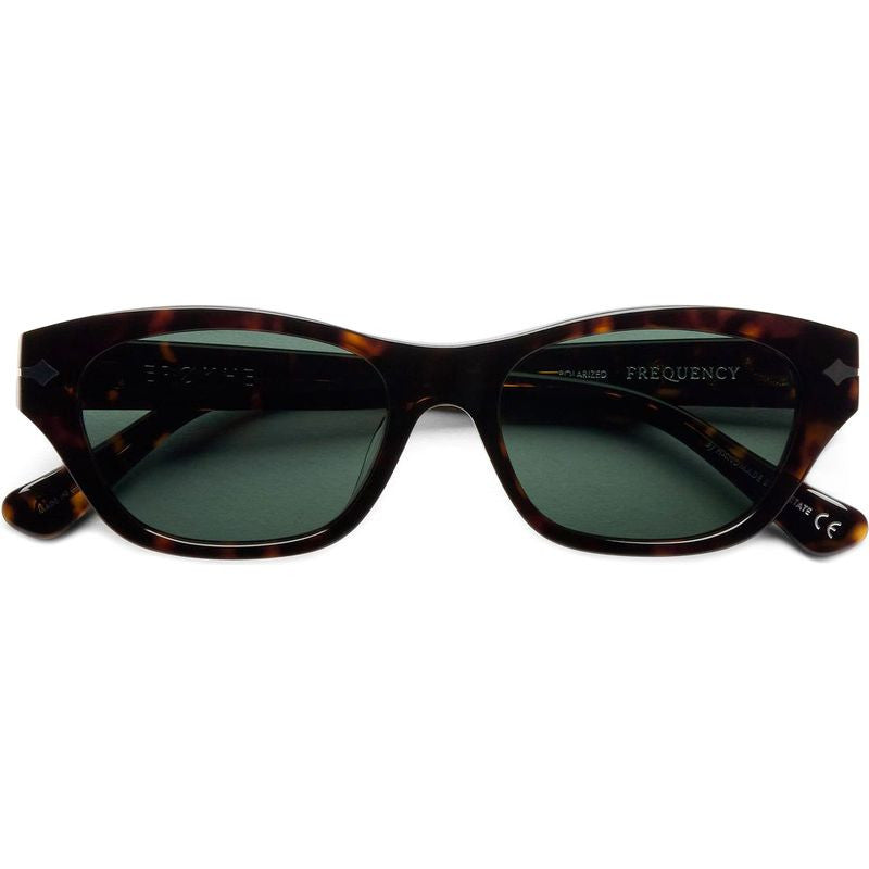 Frequency, Polished Tortoise/Green Polarised Lenses