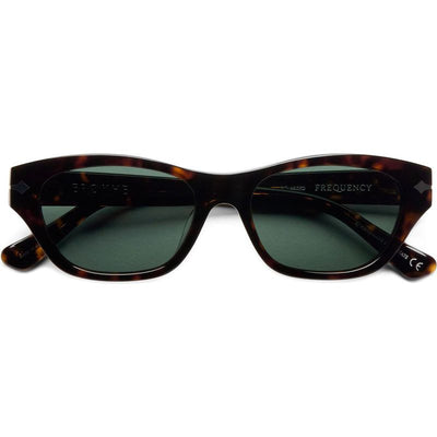 Frequency, Polished Tortoise/Green Polarised Lenses