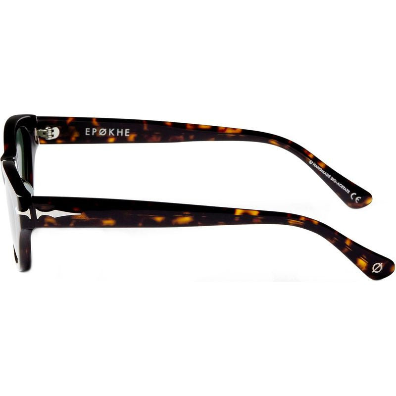Frequency, Polished Tortoise/Green Polarised Lenses
