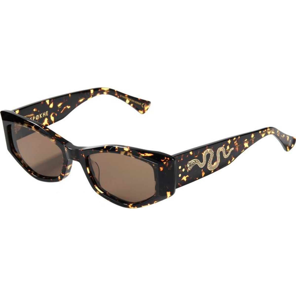 Guilty, Polished Crystal Dark Tortoise/Brown Polarised Lenses