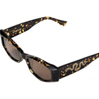 Guilty, Polished Crystal Dark Tortoise/Brown Polarised Lenses