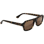 Mono, Polished Crystal Dark Tortoise/Bronze Lenses