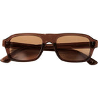 Mono, Polished Brown/Brown Lenses