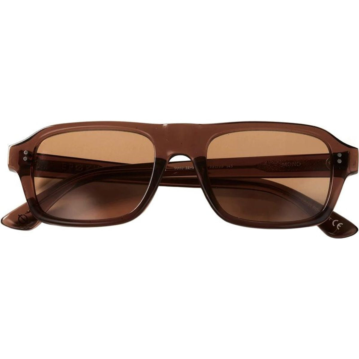 Mono, Polished Brown/Brown Lenses