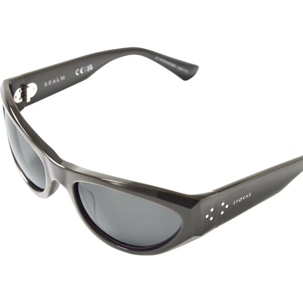 Realm, Polished Gunmetal/Grey Lenses