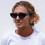 Reprise, Polished Black/Black Lenses